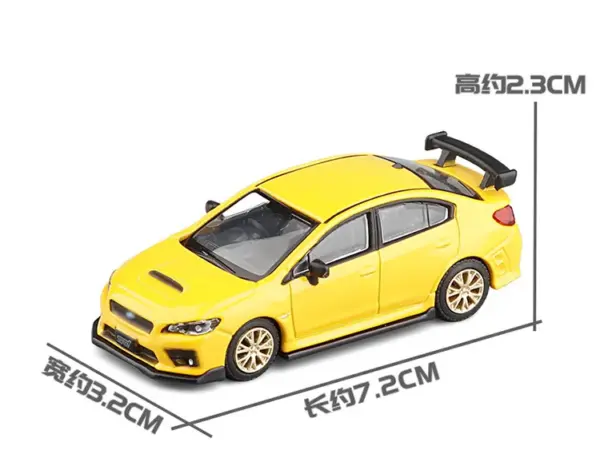 1/64 WRX STI Diecast Metal Car Model - Image 2