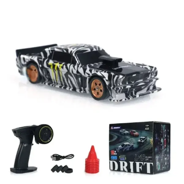 1/43 Scale 4WD RC Drift Car Model - Image 7