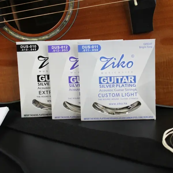 ZIRO DUS Acoustic Guitar Strings Set 010-053 - Image 6