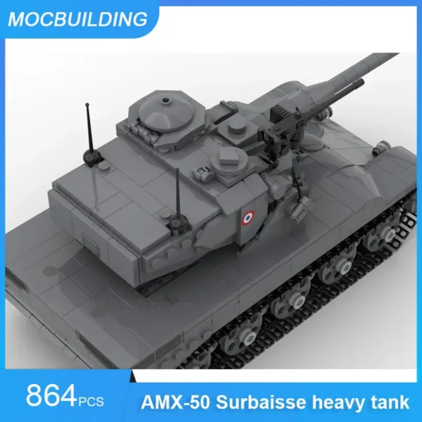 AMX-50 Surbaisse Heavy Tank Model 864PCS - Image 3