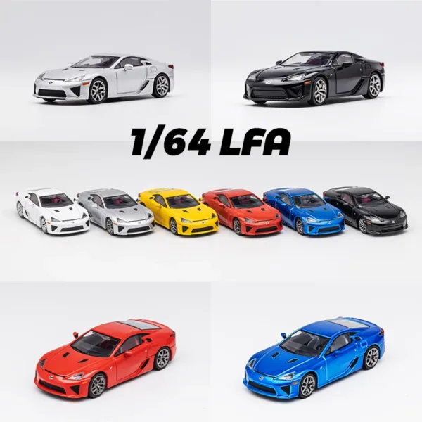 1/64 Scale Vintage Diecast Sports Car Model