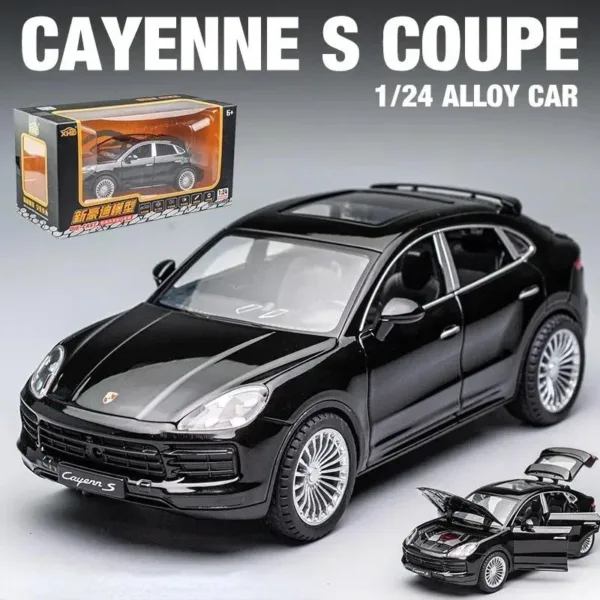 1:24 Porsche Cayenne S Turbo Diecast Model - Image 7