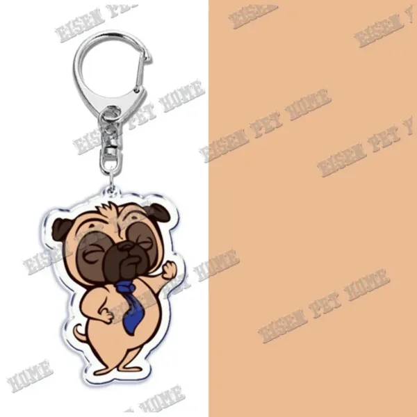 Cute PUG Keychain Pendant for All Occasions - Image 18