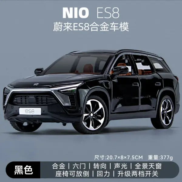 1:24 NIO ES8 Diecast Metal Model Car - Image 11