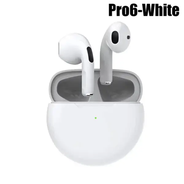 Pro 6 TWS Bluetooth Earphones for iPhone - Image 12