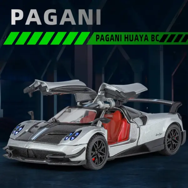 1:32 Pagani Huayra BC Diecast Model Car Toy - Image 6