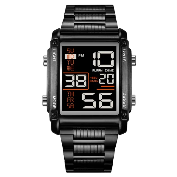 Men's Digital Sports Watch with Backlight - Image 12