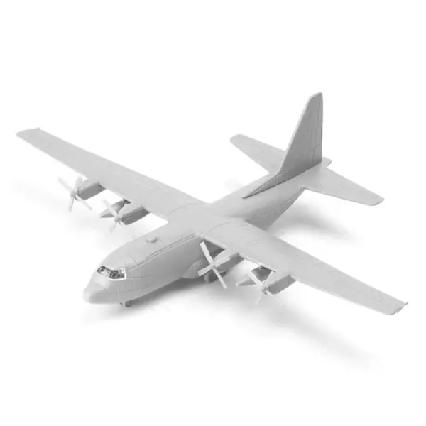 1/144 Scale C130 Hercules Model Kit - Image 6