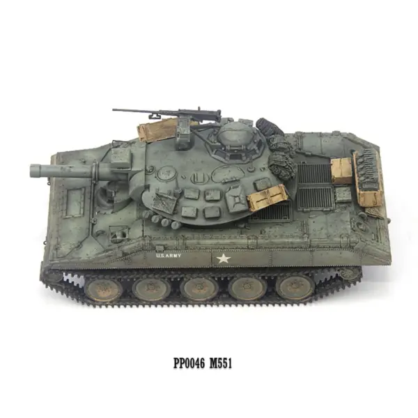 1/72 Scale M551 Sheridan Tank Model Collectible - Image 3