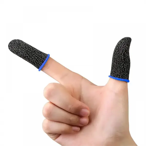 Gaming Finger Sleeves for Mobile Devices - 2 Pairs