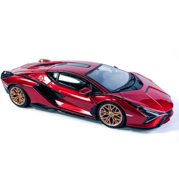 Bburago 1:24 Lamborghini Sian Diecast Model - Image 4