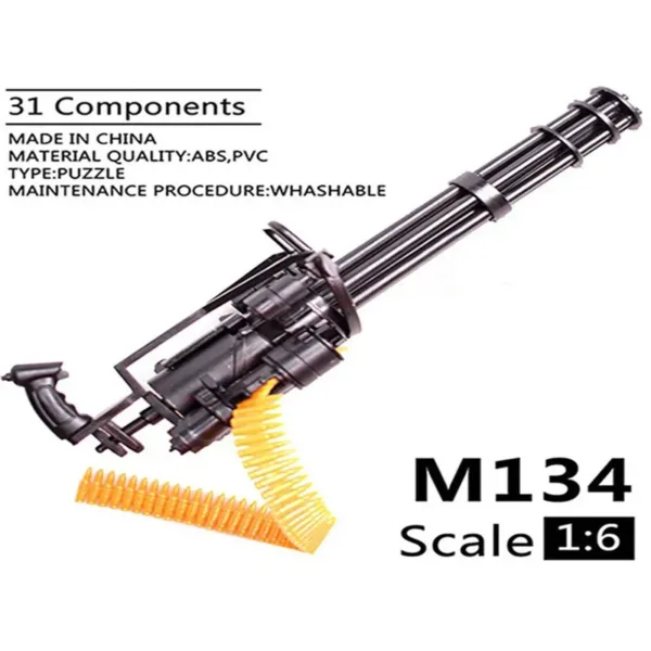 1/6 Scale AK47 AK74 MG42 Toy Gun Model - Image 4