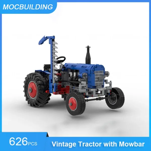 Vintage Tractor Building Blocks Set 524PCS - Image 2