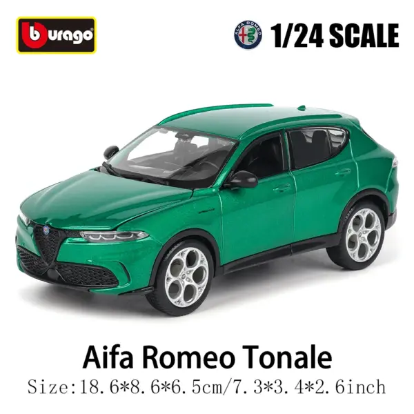 Bburago 1:24 Alfa Romeo Giulia Diecast Model - Image 7