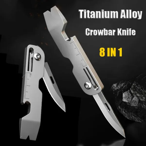 9-in-1 Titanium Alloy EDC Multi-Tool