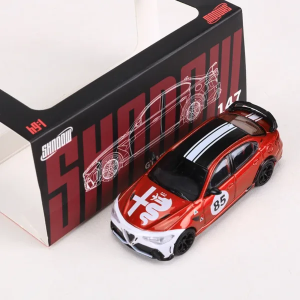 Alfa Romeo Giulia GTAm 1:64 Diecast Model Car - Image 10