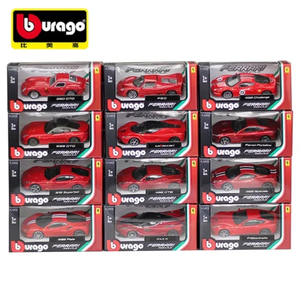 Bburago 1:43 Ferrari Diecast Model Cars