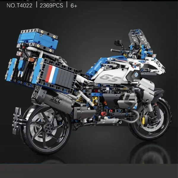 Motorcycle Building Block Model 2396 Pieces - Image 3