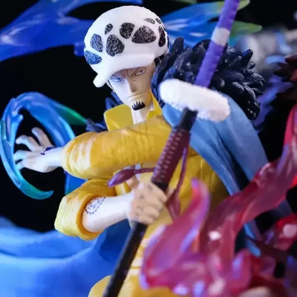 23cm PVC One Piece Luffy & Trafalgar Figure - Image 3