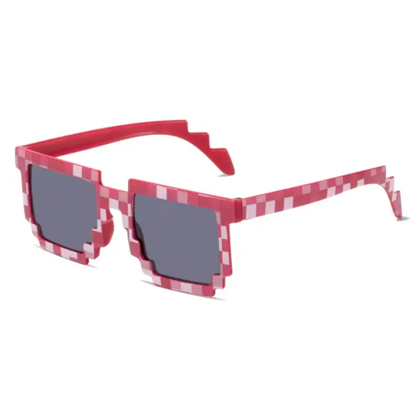 Fashionable Square Mirror Sunglasses for Women - Image 9