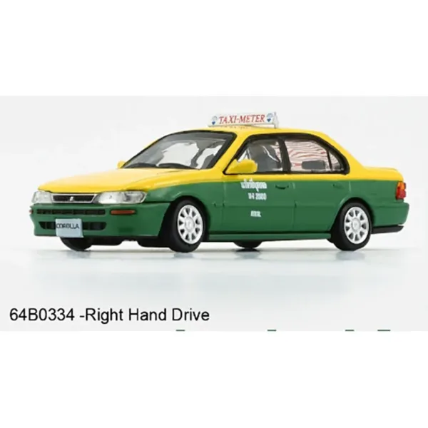 1:64 Toyota Corolla 1996 Thai Taxi Model - Image 2