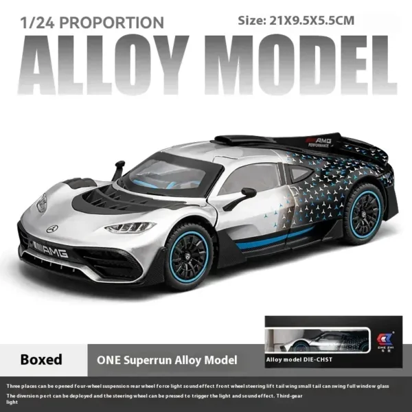 1:24 Mercedes-Benz AMG ONE Diecast Car Model - Image 12