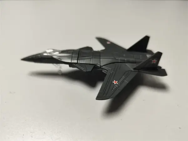 SU-47 Fighter Model Kit 1:165 Scale - Image 6