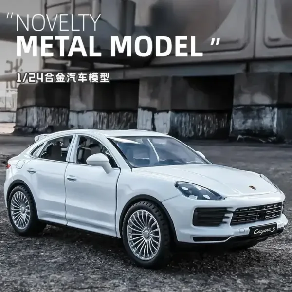 1:24 Porsche Cayenne S Turbo Diecast Model - Image 10