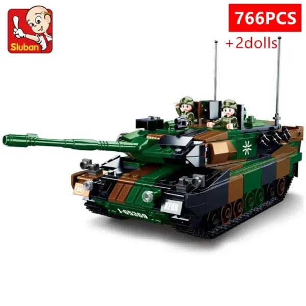 766PCS Leopard 2A5 Tank Building Block Set