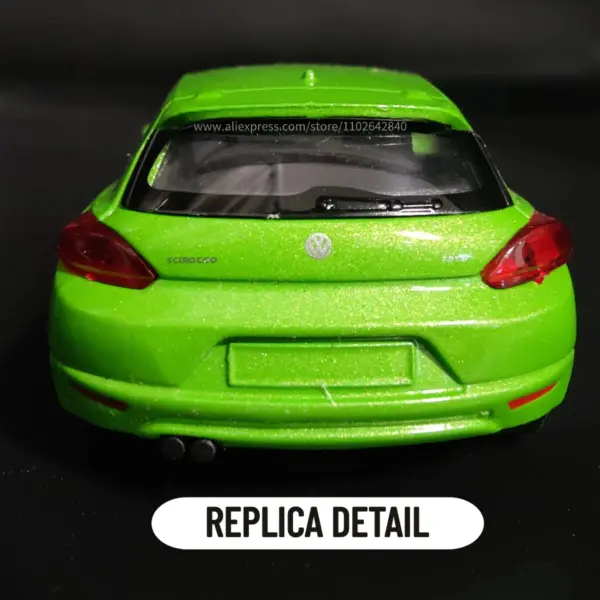 1:36 Metal Diecast VW Scirocco Model Car - Image 4