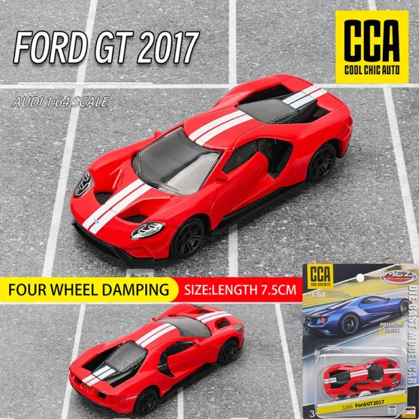 Ford GT 2017 1:64 Scale Diecast Model Car