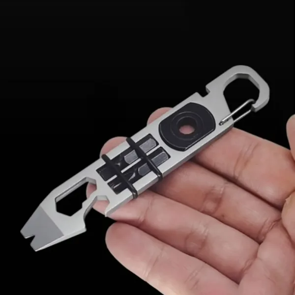 Stainless Steel Multi-Tool with Crowbar and More - Image 4