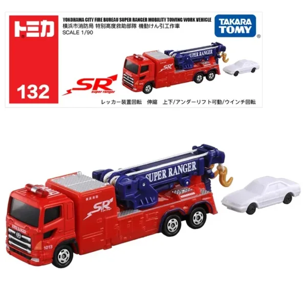 Diecast Extended Truck Bus Toy Model 1:120 - Image 17