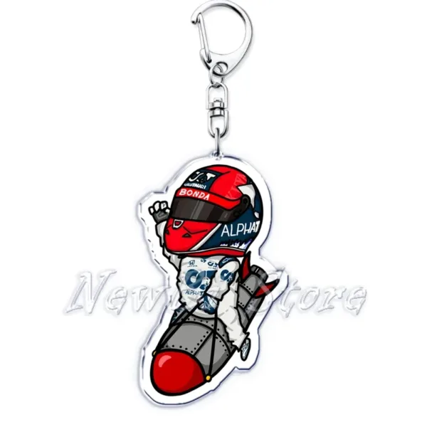 F1 Motorcycle Keychain Pendant for All - Image 36