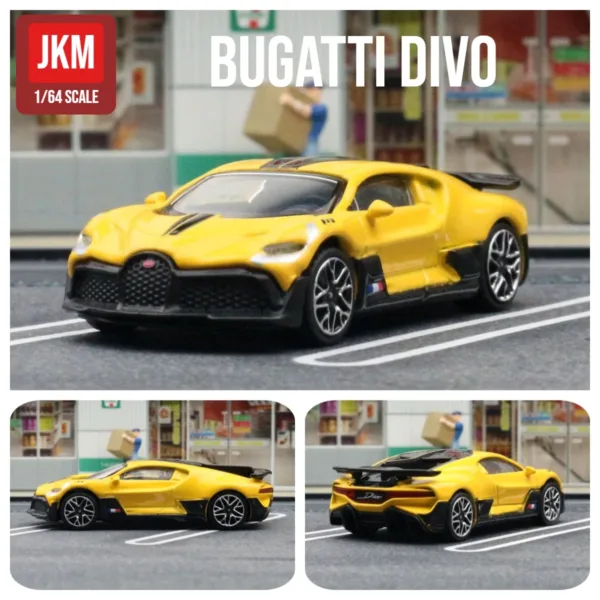 1/64 Scale Bugatti Diecast Model Car Collection - Image 12