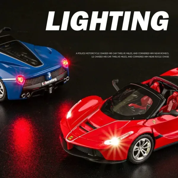 1:36 Ferrari LaFerrari Diecast Model Car - Image 4