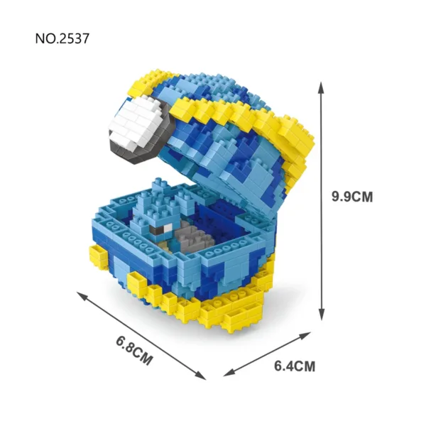 Micro Building Blocks Pikachu Pokeball Set - Image 13