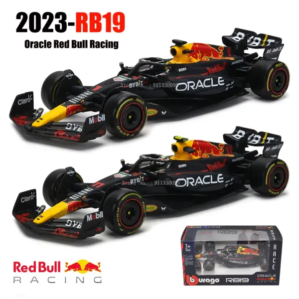 Bburago 1:43 Red Bull Racing F1 Model Car