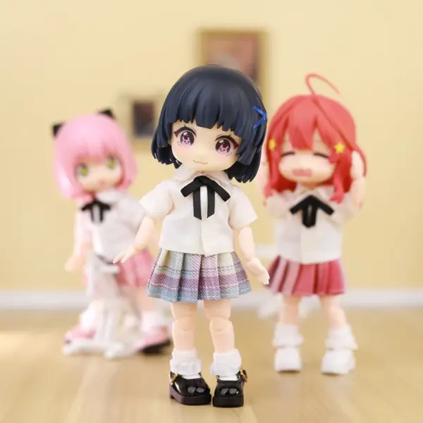 OB11 Doll School Uniform Outfit Set