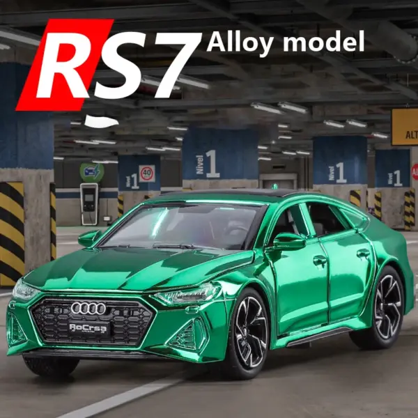 1:32 Audi RS7 Alloy Diecast Model Car Toy - Image 2