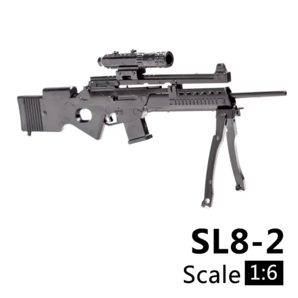 1/6 Scale HK SL8 Assault Rifle Model Toy