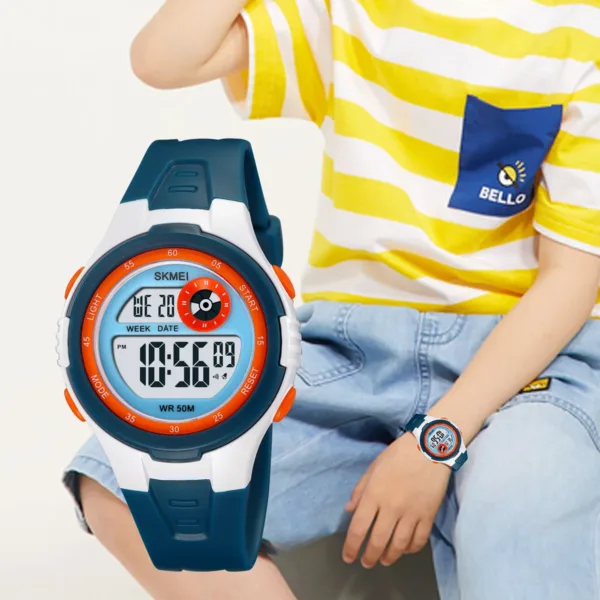 SKMEI 2280 Kids Waterproof Digital Watch - Image 3