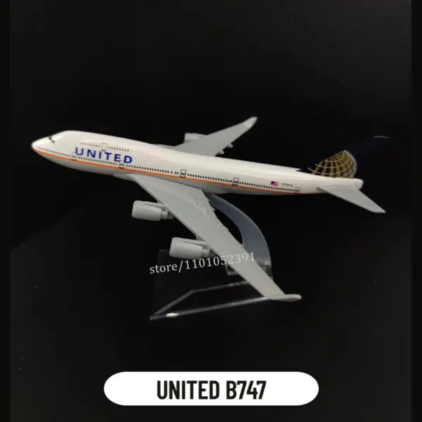 1:400 Scale Metal B777 Aircraft Model - Image 8