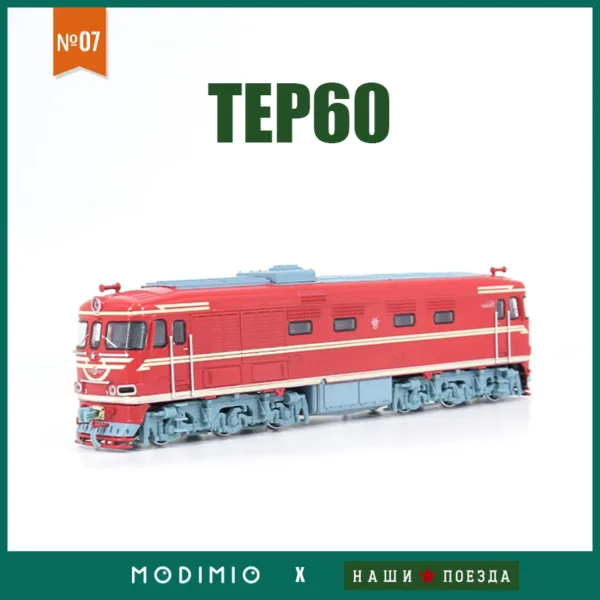 1/87 TEP60 Diesel Locomotive Die-cast Model