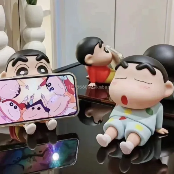 Crayon Shin-Chan Anime Figure Phone Holder - Image 4