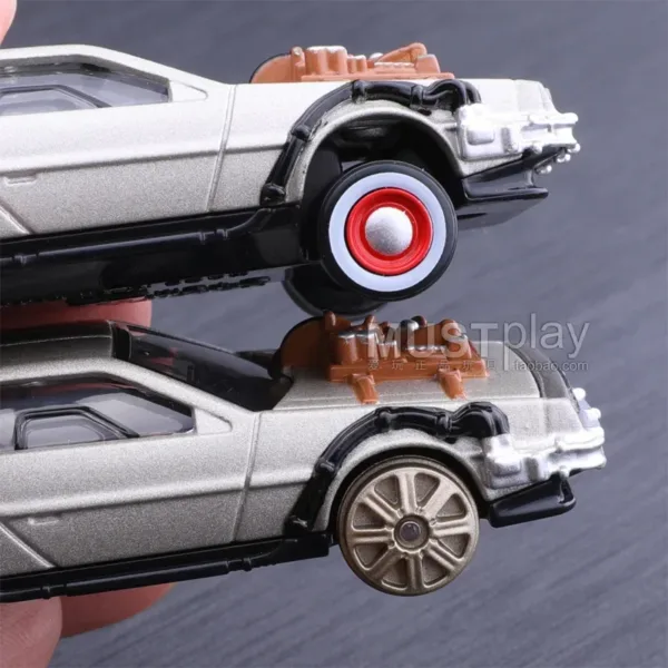 Tomica Unlimited TP02 Back To The Future Car - Image 5