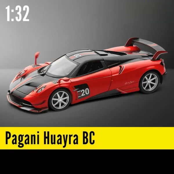 1/32 Pagani Huayra Roadster Miniature Car Model - Image 16