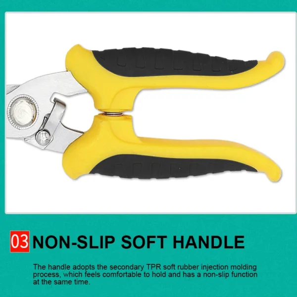 Multifunction Stainless Steel Electrician Scissors - Image 7