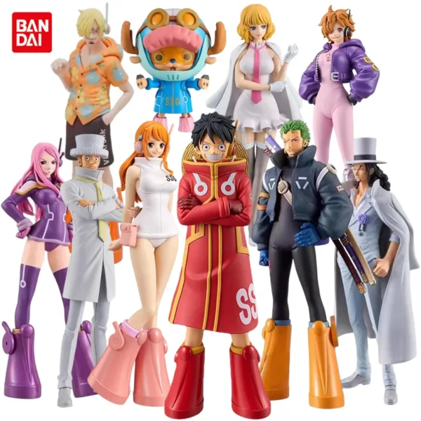 One Piece Anime Figures Collectible Set 17cm