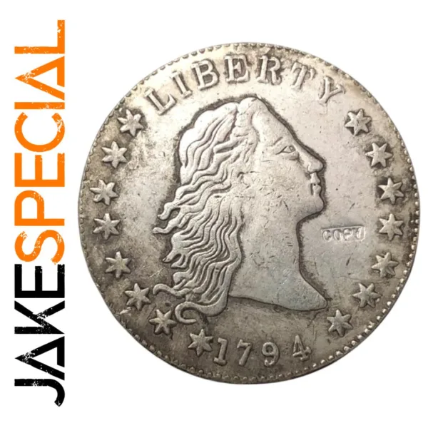 1794 Flowing Hair Silver Dollar Replica